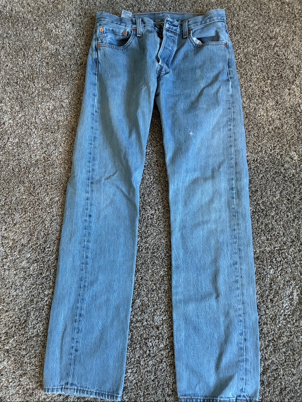 Levi's Light Blue Straight Leg Men's Jeans